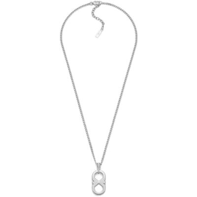 Giorgio Armani Herren Silberfarbene Halskette, EGS3300040 Giorgio Armani Herren Silberfarbene Halskette, EGS3300040