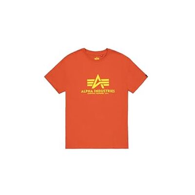 Alpha Herren Basic BL T-Shirt, Iron Red, S Alpha Herren Basic BL T-Shirt, Iron Red, S