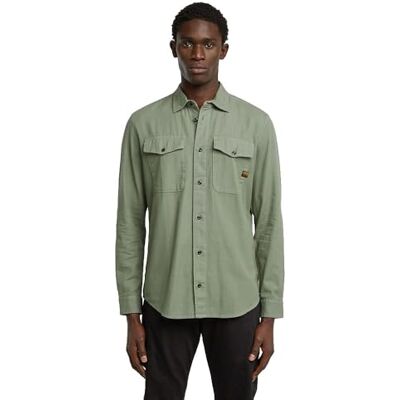 G-STAR Herren Marine Slim Long Sleeve Shirt G-STAR Herren Marine Slim Long Sleeve Shirt