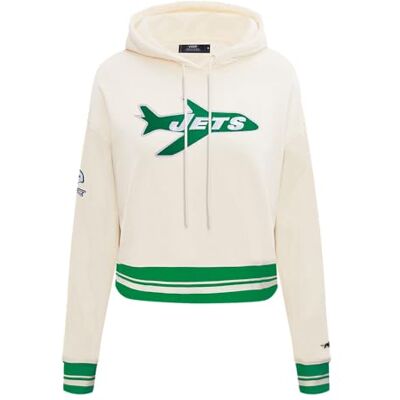 Pro Standard Damen NFL Retro Classics Brushed Back French Terry Cropped Pullover Hoodie Pro Standard Damen NFL Retro Classics Brushed Back French Terry Cropped Pullover Hoodie