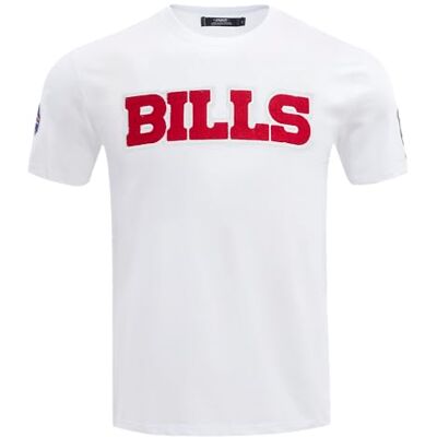 Pro Standard Herren Mens NFL Classic Chenille Cotton Single Jersey Short Sleeve Tee T‑Shirt Pro Standard Herren Mens NFL Classic Chenille Cotton Single Jersey Short Sleeve Tee T‑Shirt
