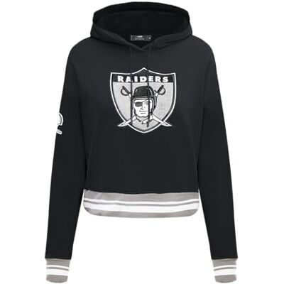 Pro Standard Damen NFL Retro Classics Brushed Back French Terry Cropped Pullover Hoodie Pro Standard Damen NFL Retro Classics Brushed Back French Terry Cropped Pullover Hoodie