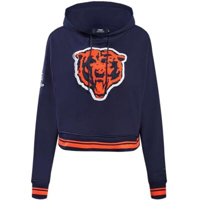 Pro Standard Damen NFL Retro Classics Brushed Back French Terry Cropped Pullover Hoodie Pro Standard Damen NFL Retro Classics Brushed Back French Terry Cropped Pullover Hoodie