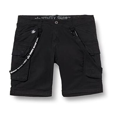 Alpha Herren Utility Short Für Cargos, Schwarz, 33 EU Alpha Herren Utility Short Für Cargos, Schwarz, 33 EU