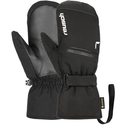 Reusch Gore-TEX Ski-Fäustlinge für Herren & Damen warm mit Ziegenleder wasserdicht & atmungsaktiv, Winterhandschuhe mit Softshell, für Ski, Outdoor & Freizeit, Größe 6-11, Morris Mitten Reusch Gore-TEX Ski-Fäustlinge für Herren & Damen warm mit Ziegenleder wasserdicht & atmungsaktiv, Winterhandschuhe mit Softshell, für Ski, Outdoor & Freizeit, Größe 6-11, Morris Mitten