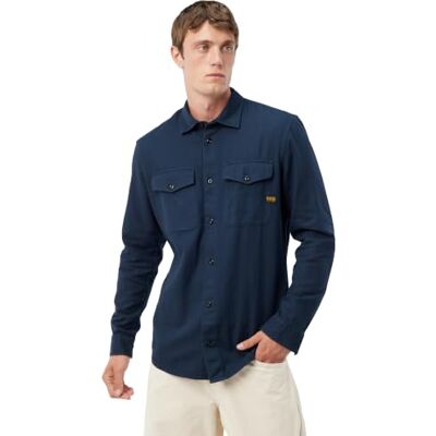 G-STAR Herren Marine Slim Long Sleeve Shirt G-STAR Herren Marine Slim Long Sleeve Shirt