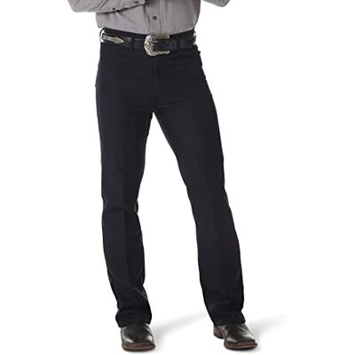 WRANGLER Jeans Herren Authentic Slim Fit Texas Slim Dark Trails WRANGLER Jeans Herren Authentic Slim Fit Texas Slim Dark Trails