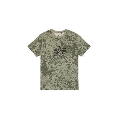 Alpha Herren Basic BL Camo T-Shirt, M48 Forest Camo, S Alpha Herren Basic BL Camo T-Shirt, M48 Forest Camo, S