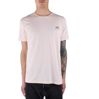 Alpha Backprint T T-Shirt für Herren Jet Stream White Alpha Backprint T T-Shirt für Herren Jet Stream White