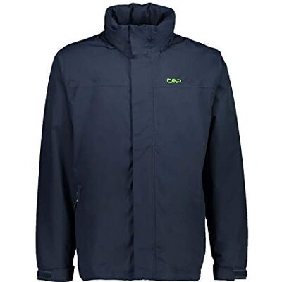 CMP Herren Regenjacke Man Jacket Buttons Hood 39X7367 CMP Herren Regenjacke Man Jacket Buttons Hood 39X7367