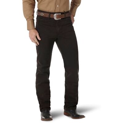 WRANGLER Jeans Herren Authentic Straight Fit Texas Darkstone WRANGLER Jeans Herren Authentic Straight Fit Texas Darkstone