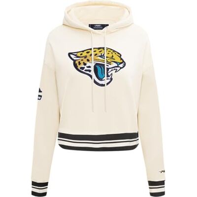 Pro Standard Damen NFL Retro Classics Brushed Back French Terry Cropped Pullover Hoodie Pro Standard Damen NFL Retro Classics Brushed Back French Terry Cropped Pullover Hoodie