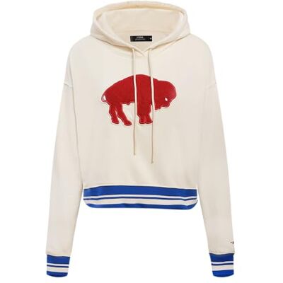 Pro Standard Damen NFL Retro Classics Brushed Back French Terry Cropped Pullover Hoodie Pro Standard Damen NFL Retro Classics Brushed Back French Terry Cropped Pullover Hoodie