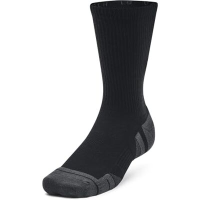Under Armour Unisex UA Performance Tech 3pk Crew Socks Under Armour Unisex UA Performance Tech 3pk Crew Socks