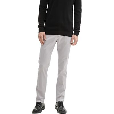 TOM TAILOR Herren Slim Fit Stretch Chino Hose mit Gürtel 1037653 TOM TAILOR Herren Slim Fit Stretch Chino Hose mit Gürtel 1037653