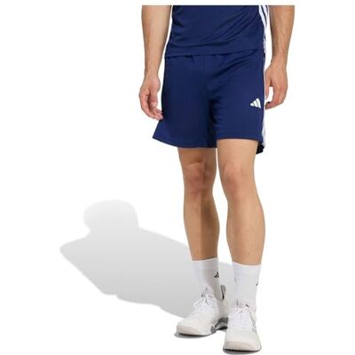 adidas Herren Workout Essentials Base 3-Stripes Pique Short 7Inch Shorts, Dark Blue/White, 3XL Tall adidas Herren Workout Essentials Base 3-Stripes Pique Short 7Inch Shorts, Dark Blue/White, 3XL Tall