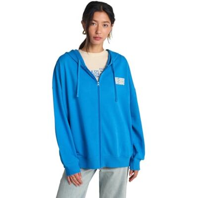 Billabong Fleecepullover mit Reißverschluss, Family Hoodie, Blau Billabong Fleecepullover mit Reißverschluss, Family Hoodie, Blau