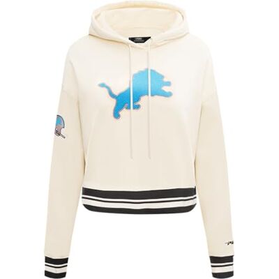 Pro Standard Damen NFL Retro Classics Brushed Back French Terry Cropped Pullover Hoodie Pro Standard Damen NFL Retro Classics Brushed Back French Terry Cropped Pullover Hoodie