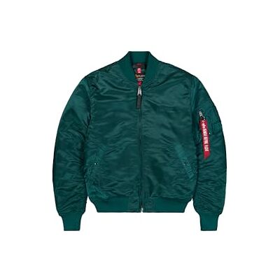 Alpha Herren MA-1 VF 59 Bomberjacke, Force Green, S Alpha Herren MA-1 VF 59 Bomberjacke, Force Green, S