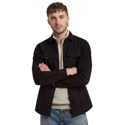 G-STAR Herren Marine Slim Long Sleeve Shirt G-STAR Herren Marine Slim Long Sleeve Shirt