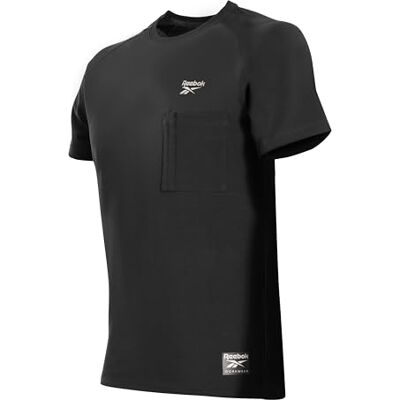 Reebok Work Men's Workwear T-Shirt with Lock-Up Logo Light Grey Clothing Reebok Work Men's Workwear T-Shirt with Lock-Up Logo Light Grey Clothing