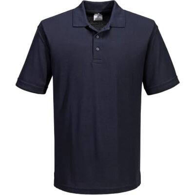 Portwest B210 Herren Naples Poloshirt Aus Piqué Mit UV-Schutz Marine, XL, 40+ UPF Blockiert 98 Prozent UV-Strahlen, Polyester-Baumwollgewebe, Personalisierbar Für Einheitliche Teams Portwest B210 Herren Naples Poloshirt Aus Piqué Mit UV-Schutz Marine, XL, 40+ UPF Blockiert 98 Prozent UV-Strahlen, Polyester-Baumwollgewebe, Personalisierbar Für Einheitliche Teams