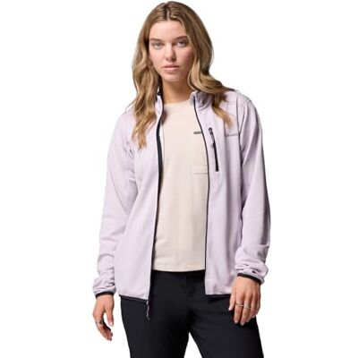 Columbia Essential Hike Grid Fleece Full Zip, Fleecejacke mit durchgehendem Reißverschluss für Damen Columbia Essential Hike Grid Fleece Full Zip, Fleecejacke mit durchgehendem Reißverschluss für Damen