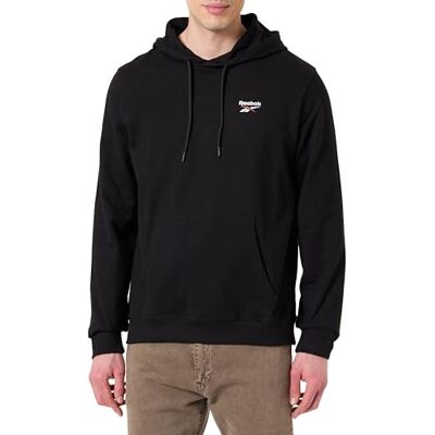 Reebok Herren Id Small Logo French Terry Hoodie Hooded Sweatshirt Reebok Herren Id Small Logo French Terry Hoodie Hooded Sweatshirt