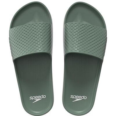 Speedo Herren Essential Pantoletten Pool-Pantoletten Schnelltrocknend Soft Olive 12 Speedo Herren Essential Pantoletten Pool-Pantoletten Schnelltrocknend Soft Olive 12