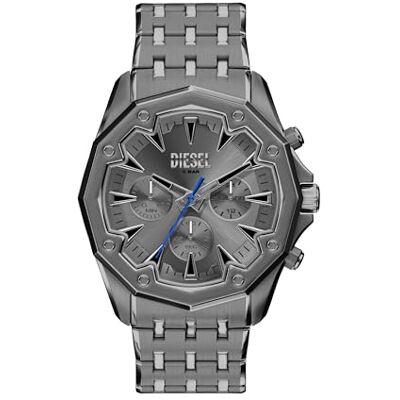 Diesel Stinger Herren 46MM Gun-Metal Edelstahl Uhr, DZ4708 Diesel Stinger Herren 46MM Gun-Metal Edelstahl Uhr, DZ4708