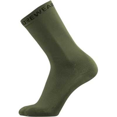 Gore Wear Calcetines Essential Sötét Zöld - Zokni Gore Wear Calcetines Essential Sötét Zöld - Zokni