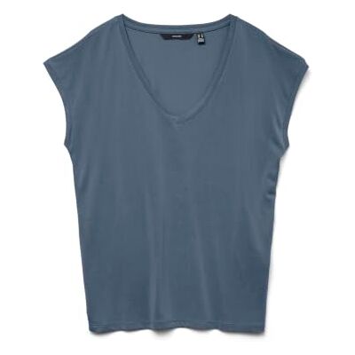 VERO MODA Damen VMFILLI SS V-NECK Tee GA NOOS 10247666 VERO MODA Damen VMFILLI SS V-NECK Tee GA NOOS 10247666