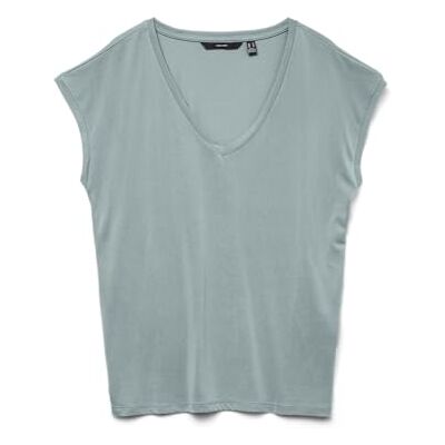 VERO MODA Damen VMFILLI SS V-NECK Tee GA NOOS 10247666 VERO MODA Damen VMFILLI SS V-NECK Tee GA NOOS 10247666