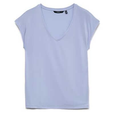 VERO MODA Damen VMFILLI SS V-NECK Tee GA NOOS 10247666 VERO MODA Damen VMFILLI SS V-NECK Tee GA NOOS 10247666
