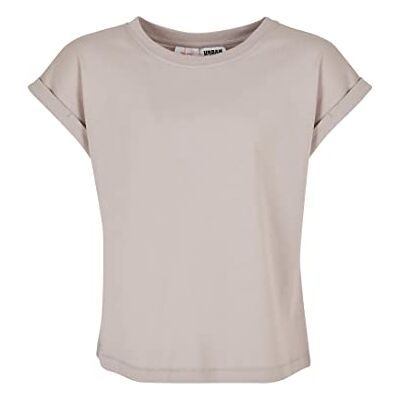 Urban Classics Mädchen Uck2983-girls Organic Extended Shoulder Tee T-Shirt (1er Pack) Urban Classics Mädchen Uck2983-girls Organic Extended Shoulder Tee T-Shirt (1er Pack)