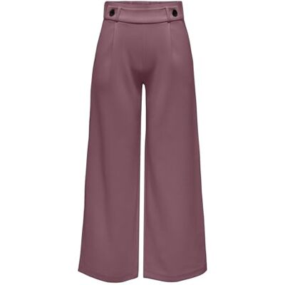 JACQUELINE de YONG Damen Hose Weites Bein JDYGEGGO Wide Leg Anzughose Mid Waist Elegante und Bequeme Stoffhose aus Weichem Jersey-Material mit Stretch JACQUELINE de YONG Damen Hose Weites Bein JDYGEGGO Wide Leg Anzughose Mid Waist Elegante und Bequeme Stoffhose aus Weichem Jersey-Material mit Stretch