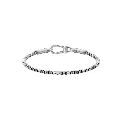 Boss Herren-Armband mit markanter Kette und antik-silberner Stahloberfläche Liam-Kollektion, SKU: 1580880 Boss Herren-Armband mit markanter Kette und antik-silberner Stahloberfläche Liam-Kollektion, SKU: 1580880