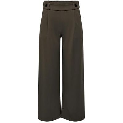 JACQUELINE de YONG Damen Hose Weites Bein JDYGEGGO Wide Leg Anzughose Mid Waist Elegante und Bequeme Stoffhose aus Weichem Jersey-Material mit Stretch JACQUELINE de YONG Damen Hose Weites Bein JDYGEGGO Wide Leg Anzughose Mid Waist Elegante und Bequeme Stoffhose aus Weichem Jersey-Material mit Stretch