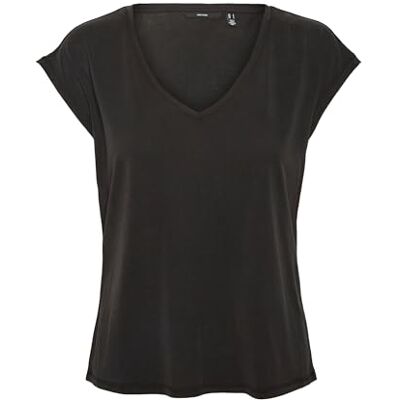 VERO MODA Damen VMFILLI SS V-NECK Tee GA NOOS 10247666 VERO MODA Damen VMFILLI SS V-NECK Tee GA NOOS 10247666