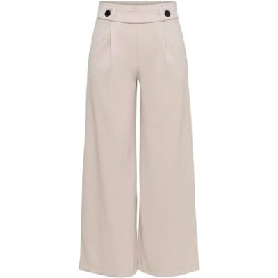 JACQUELINE de YONG Damen Hose Weites Bein JDYGEGGO Wide Leg Anzughose Mid Waist Elegante und Bequeme Stoffhose aus Weichem Jersey-Material mit Stretch JACQUELINE de YONG Damen Hose Weites Bein JDYGEGGO Wide Leg Anzughose Mid Waist Elegante und Bequeme Stoffhose aus Weichem Jersey-Material mit Stretch