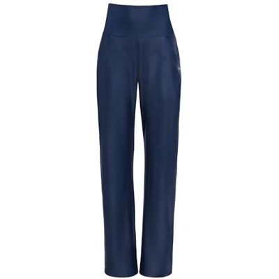 WINSHAPE Damen Trainingshose Functional Comfort Wide Leg Pants Cul105c “high Waist” im Jeans Print WINSHAPE Damen Trainingshose Functional Comfort Wide Leg Pants Cul105c “high Waist” im Jeans Print