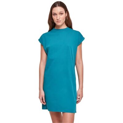 Urban Classics Damen Kleid mit überschnittenen Schultern, Shirt-Kleid für Frauen Ladies Turtle Extended Shoulder Dress, in über 10 Farben erhältlich, Größen XS 5XL Urban Classics Damen Kleid mit überschnittenen Schultern, Shirt-Kleid für Frauen Ladies Turtle Extended Shoulder Dress, in über 10 Farben erhältlich, Größen XS 5XL