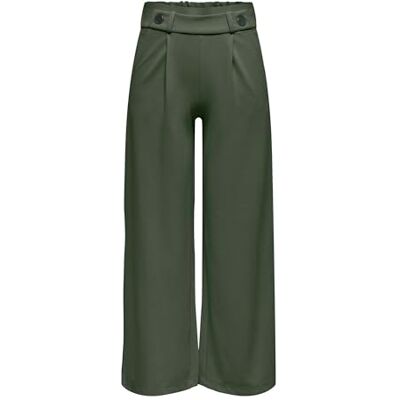 JACQUELINE de YONG Damen Hose Weites Bein JDYGEGGO Wide Leg Anzughose Mid Waist Elegante und Bequeme Stoffhose aus Weichem Jersey-Material mit Stretch JACQUELINE de YONG Damen Hose Weites Bein JDYGEGGO Wide Leg Anzughose Mid Waist Elegante und Bequeme Stoffhose aus Weichem Jersey-Material mit Stretch