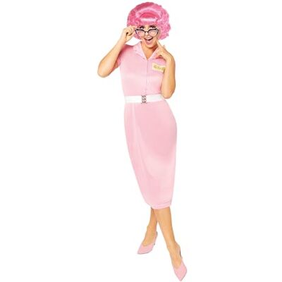 amscan 9909251 – Offizielles Lizenzprodukt von Grease Frenchy Damen-Kostüm, Größe: 42-44 amscan 9909251 – Offizielles Lizenzprodukt von Grease Frenchy Damen-Kostüm, Größe: 42-44