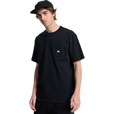 Quiksilver Herren Salt Water Pocket Ss Tee T-Shirt (1er Pack) Quiksilver Herren Salt Water Pocket Ss Tee T-Shirt (1er Pack)
