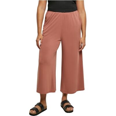 Urban Classics Frauen Hose Ladies Modal Culotte, lässige Culotte für Frauen, 3/4 Länge, mit Gummibund, erhältlich verschiedenen Farbvarianten, Größen XS-5XL Urban Classics Frauen Hose Ladies Modal Culotte, lässige Culotte für Frauen, 3/4 Länge, mit Gummibund, erhältlich verschiedenen Farbvarianten, Größen XS-5XL