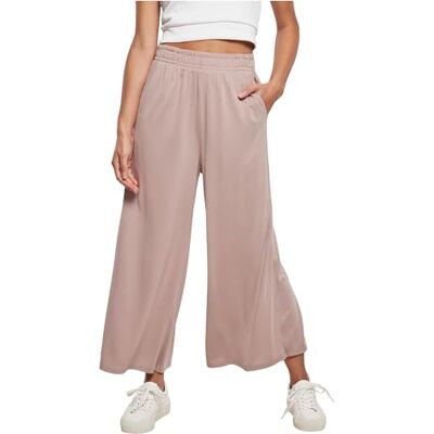 Urban Classics Frauen Hose Ladies Modal Culotte, lässige Culotte für Frauen, 3/4 Länge, mit Gummibund, erhältlich verschiedenen Farbvarianten, Größen XS-5XL Urban Classics Frauen Hose Ladies Modal Culotte, lässige Culotte für Frauen, 3/4 Länge, mit Gummibund, erhältlich verschiedenen Farbvarianten, Größen XS-5XL