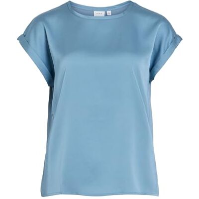 Vila Female Oberteil mit kurzen Ärmeln VIELLETTE Short Sleeved Top Vila Female Oberteil mit kurzen Ärmeln VIELLETTE Short Sleeved Top