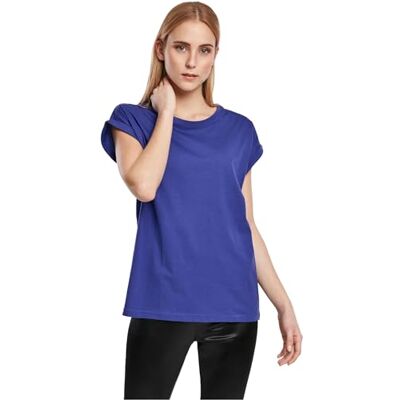 Urban Classics Ladies Extended Shoulder Tee Frauen T-Shirt lila Urban Classics Ladies Extended Shoulder Tee Frauen T-Shirt lila
