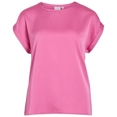 Vila Female Oberteil mit kurzen Ärmeln VIELLETTE Short Sleeved Top Vila Female Oberteil mit kurzen Ärmeln VIELLETTE Short Sleeved Top